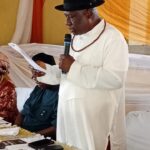 Olorogun Senator Emmanuel Edesiri Aguariavwodo representing Gov Sheriff Oborevwori at the occasion