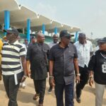 AIG Fom Pam Joseph leading the Committee during the inspection of facilities tour